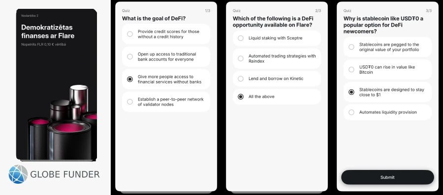 Demokratizētas finanses ar Flare
