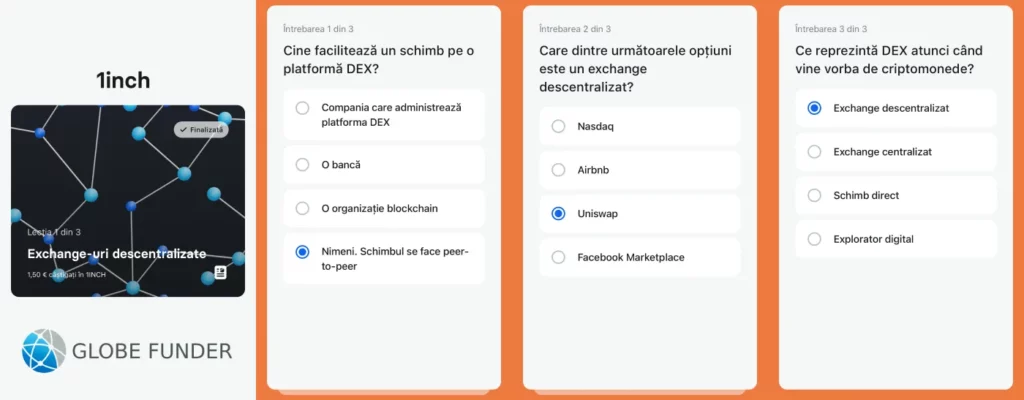 Lecția 1 – Exchange-uri descentralizate