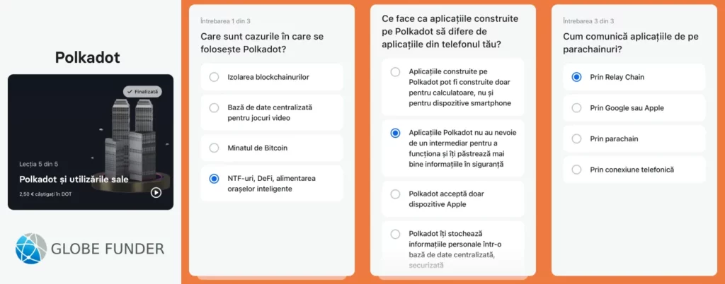 Lecția 5 – Polkadot și utilizările sale