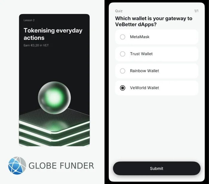 Tokenising everyday actions answers